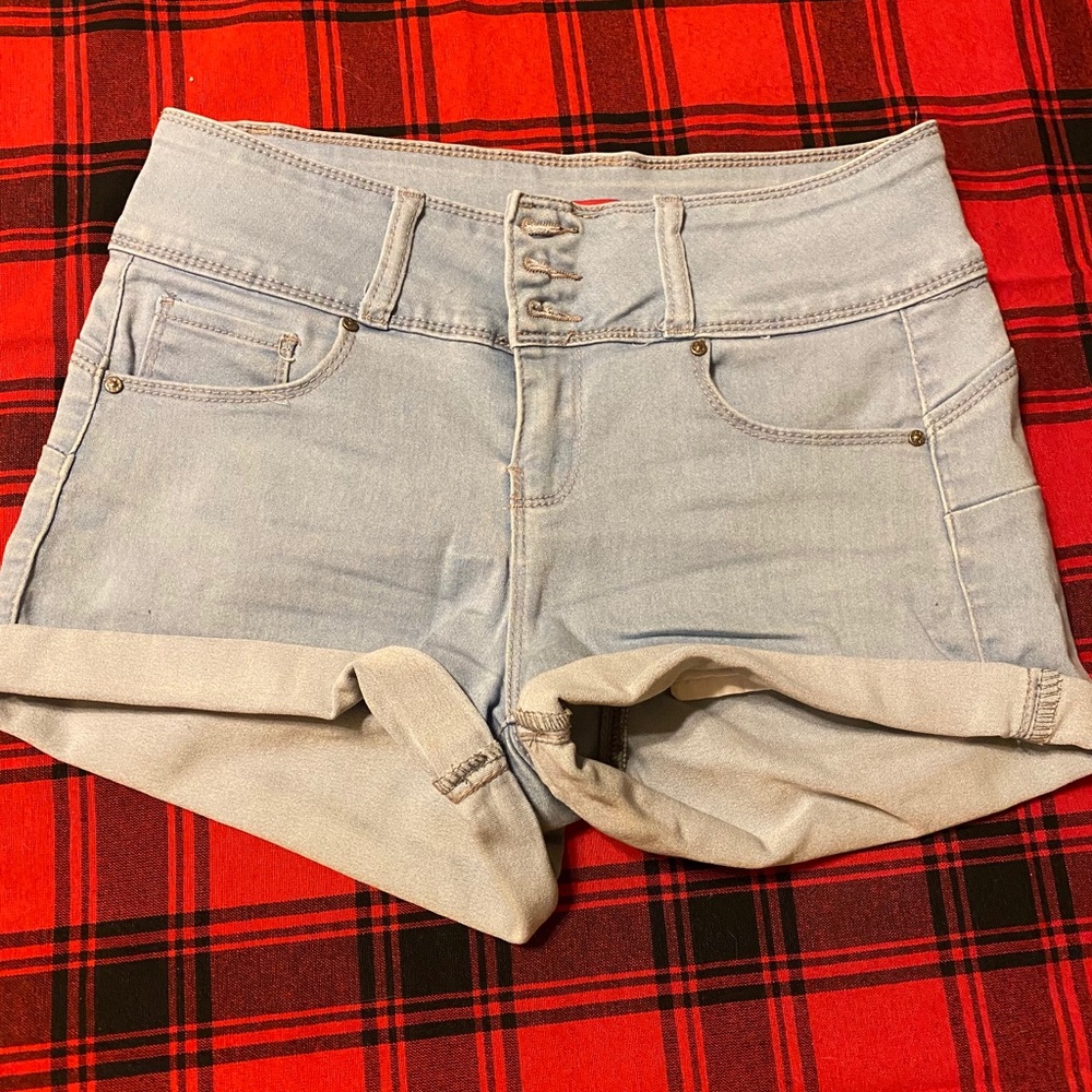 High waisted shorts